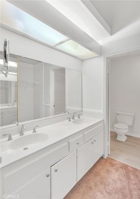 Bathroom, Dual Sink Vanities, Interior, Wood Texture Flooring