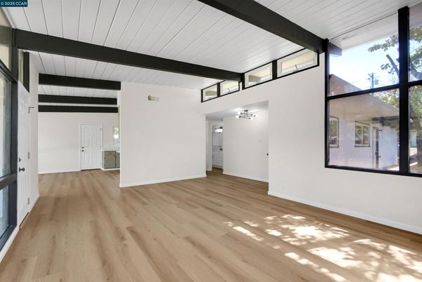 Empty room, Interior, Wood Texture Flooring