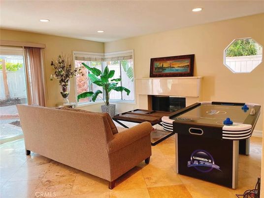 Fireplace, Game Room, Interior, Living room, Recessed Lighting