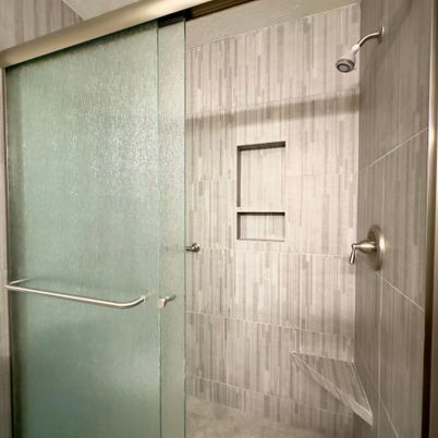 Bathroom, Glass Shower, Interior