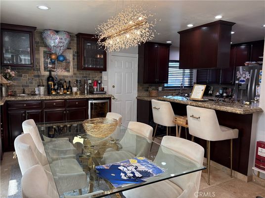 Chandelier, Dining room, Interior, Kitchen, Recessed Lighting