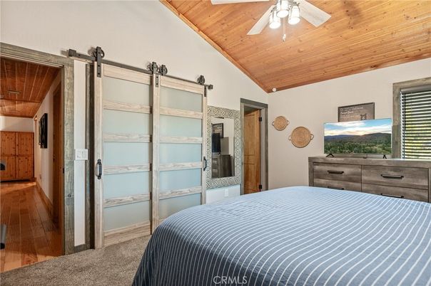 Bedroom, Interior, Wooden Ceilings