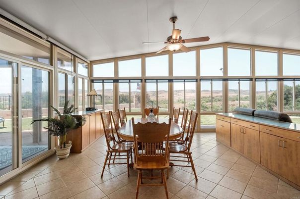 Dining room, Interior, Sun Room