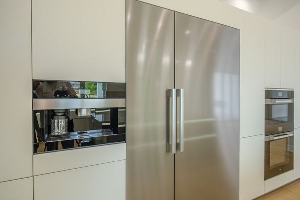 Interior, Kitchen, Stainless Steel Appliances