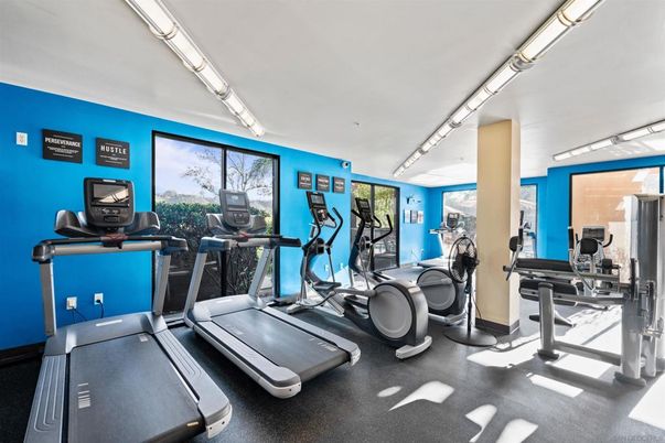 Fitness Equipment, Gym, Interior
