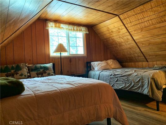 Bedroom, Interior, Wooden Ceilings, Wood Texture Flooring, Wooden Walls