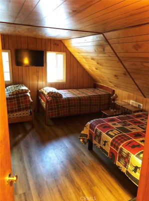 Bedroom, Interior, Wooden Ceilings, Wood Texture Flooring, Wooden Walls