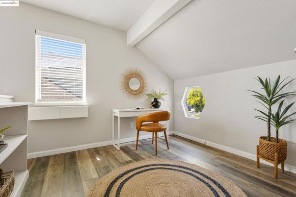 Home Office, Interior, Wood Texture Flooring
