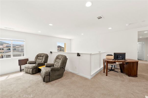 Home Office, Interior, Recessed Lighting