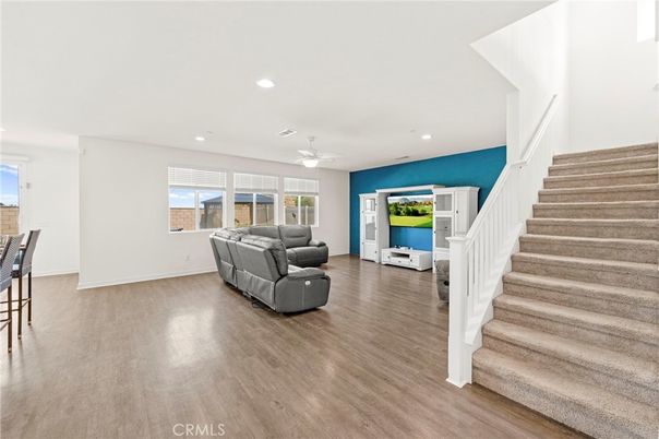 Interior, Recessed Lighting, Wood Texture Flooring