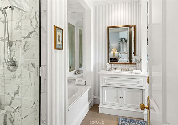 Bathroom, Interior, Marble Walls