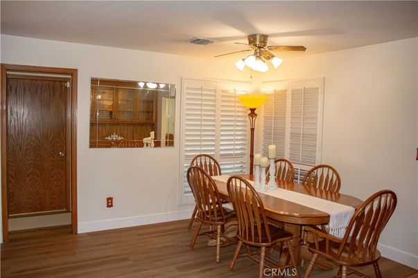 Dining room, Interior, Wood Texture Flooring