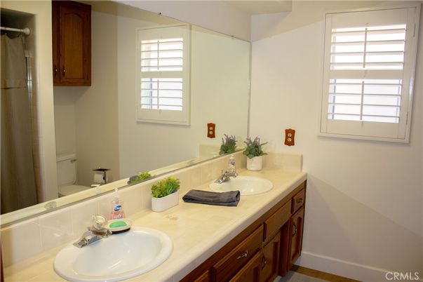 Bathroom, Dual Sink Vanities, Interior, Tile Countertops