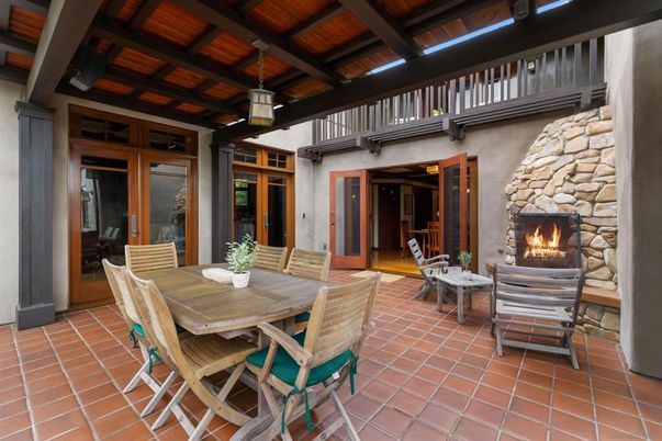 Exterior, Fireplace