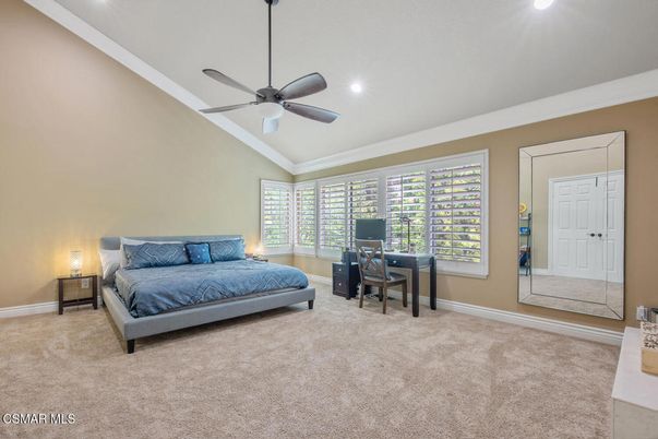 Bedroom, Home Office, Interior, Recessed Lighting