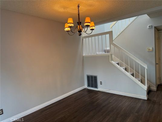 Chandelier, Empty room, Interior, Wood Texture Flooring