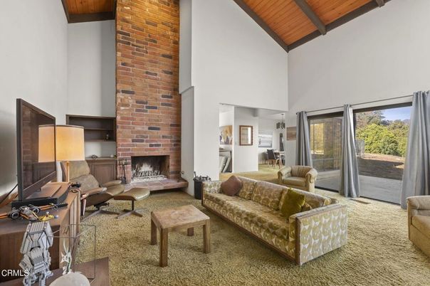 Fireplace, Interior, Living room, Stone Walls, Wooden Beams, Wooden Ceilings
