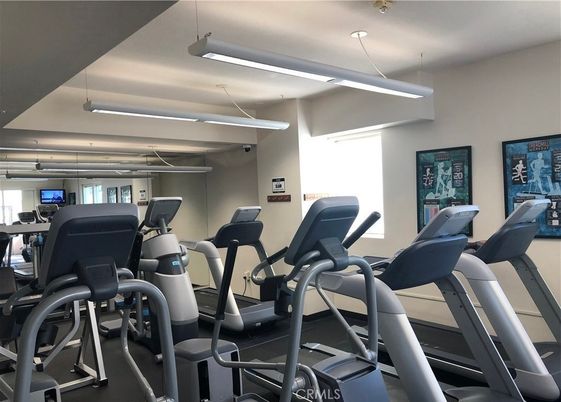 Fitness Equipment, Gym, Interior