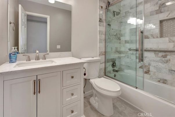 Bathroom, Glass Shower, Interior, Marble Walls