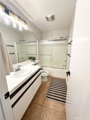 Bathroom, Dual Sink Vanities, Glass Shower, Interior, Tile Countertops