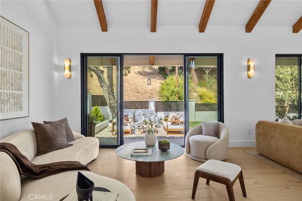 Interior, Living room, Wooden Beams, Wood Texture Flooring