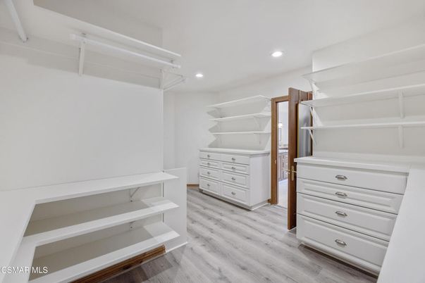 Interior, Recessed Lighting, Walk-in Closets, Wood Texture Flooring