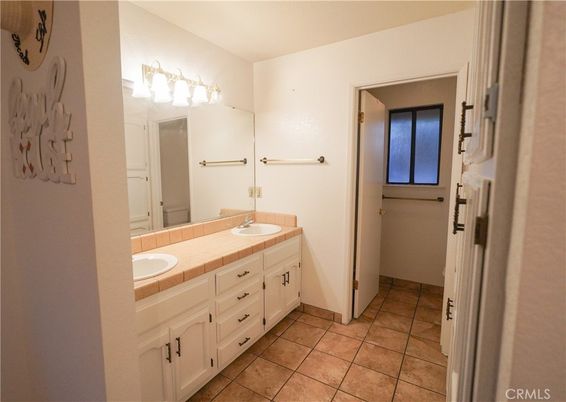Bathroom, Dual Sink Vanities, Interior, Tile Countertops
