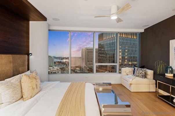 Bedroom, Interior, Water, Wood Texture Flooring