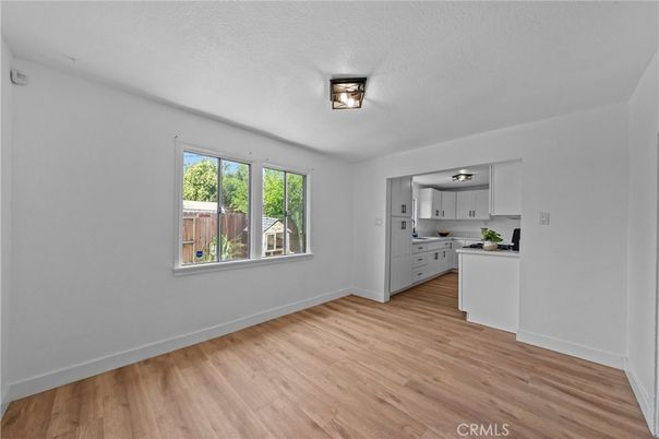 Empty room, Interior, Kitchen, Wood Texture Flooring