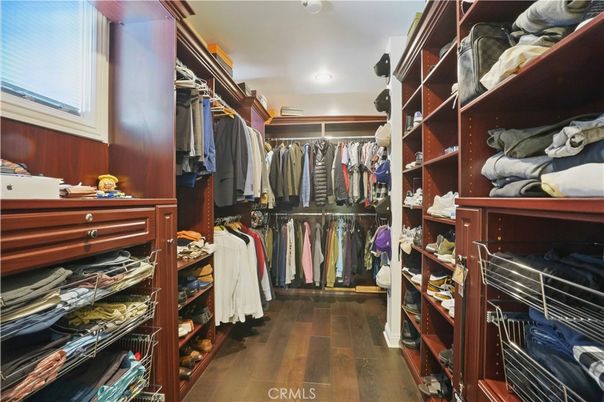 Interior, Recessed Lighting, Walk-in Closets, Wood Texture Flooring