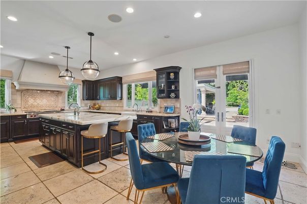 Dining room, Interior, Kitchen, Pendant Lights, Recessed Lighting