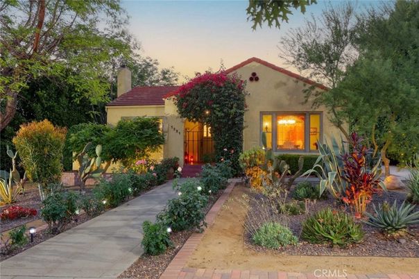Backyard, Exterior, Facade, Spanish Mediterranean