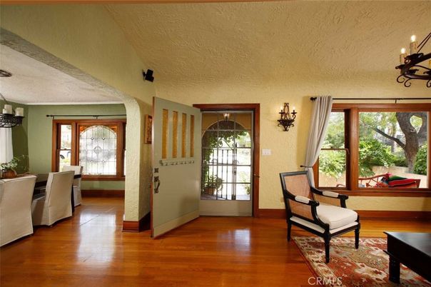 Dining room, Interior, Wood Texture Flooring