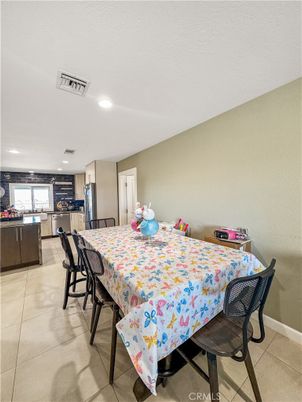 Dining room, Interior, Kitchen, Recessed Lighting