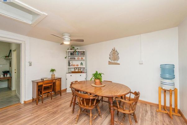 Dining room, Interior, Wood Texture Flooring