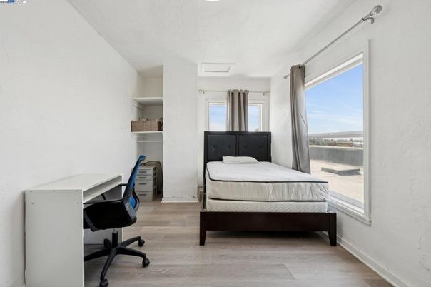 Bedroom, Home Office, Interior, Wood Texture Flooring
