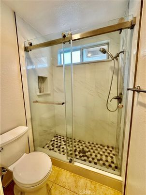 Bathroom, Glass Shower, Interior, Marble Walls