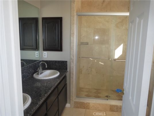 Bathroom, Dual Sink Vanities, Glass Shower, Interior
