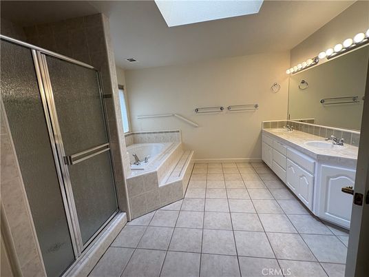 Bathroom, Dual Sink Vanities, Glass Shower, Interior