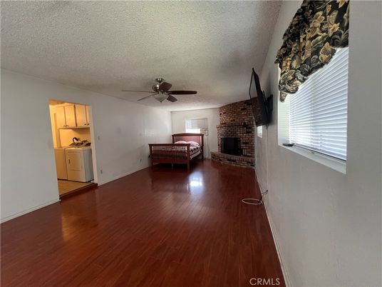 Fireplace, Interior, Stone Walls, Wood Texture Flooring