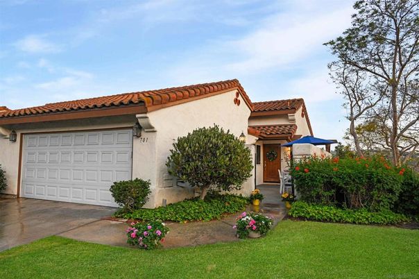Attached, Backyard, Exterior, Facade, Spanish Mediterranean