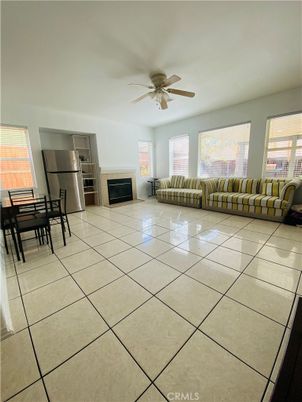 Dining room, Fireplace, Interior
