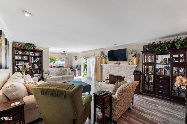 Fireplace, Interior, Living room, Wood Texture Flooring