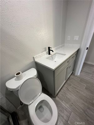 Bathroom, Dual Sink Vanities, Interior, Wood Texture Flooring