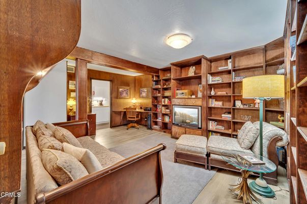 Home Office, Interior, Living room, Wood Texture Flooring, Wooden Walls