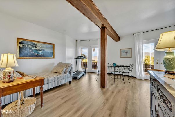 Dining room, Interior, Wooden Beams, Wood Texture Flooring