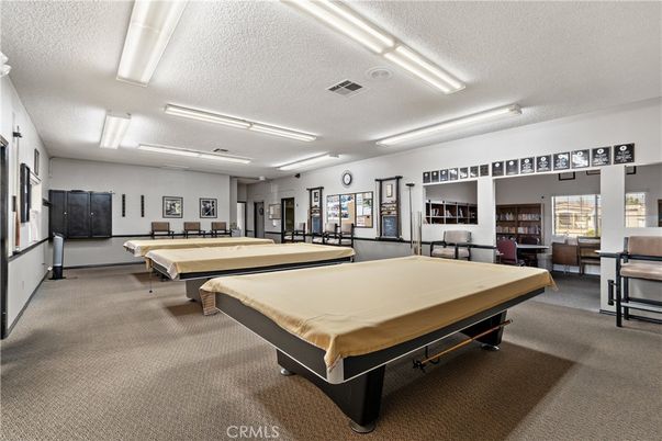 Billiard Table, Game Room, Interior