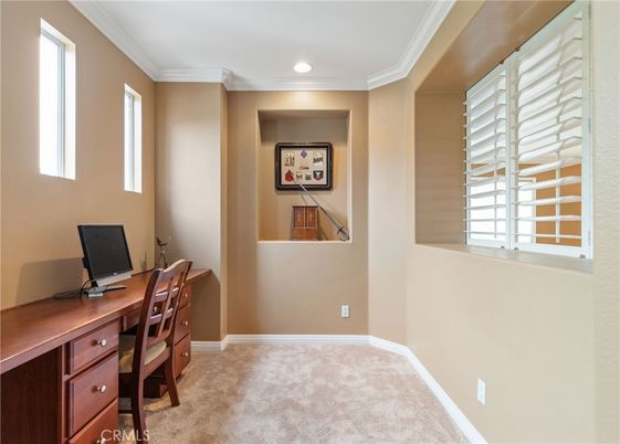 Home Office, Interior, Recessed Lighting