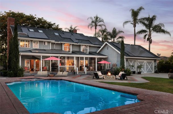 Exterior, Pool, Solar Panels