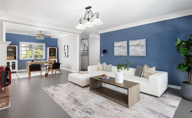 Dining room, Interior, Living room, Pendant Lights